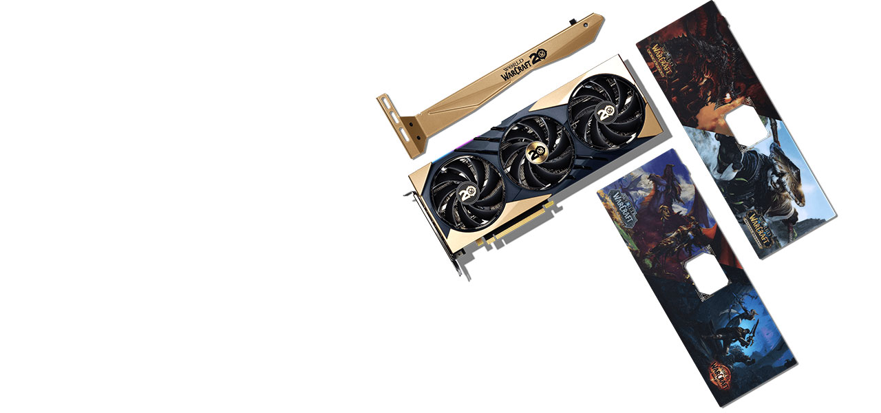 GeForce RTX 4070 SUPER 12G GAMING SLIM World of Warcraft EDITION